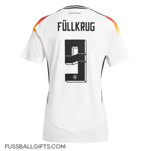 Deutschland Niclas Fullkrug #9 Fußballbekleidung Heimtrikot EM 2024 Kurzarm